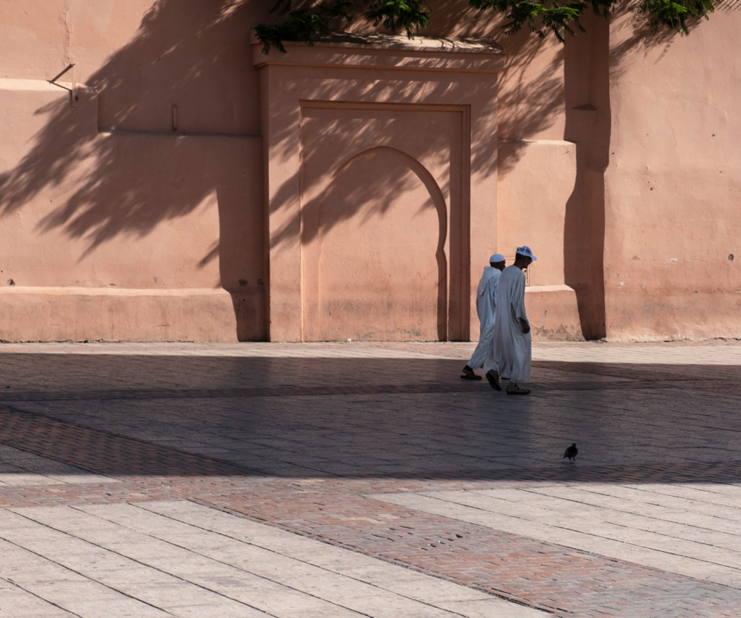 Auf dem Weg von Djema el fna zur Moschee Koutoubia.